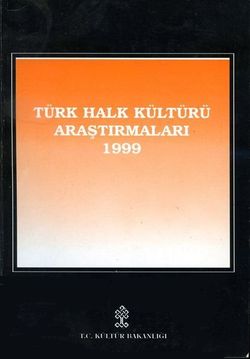 Türk Halk Kültürü Araştırmaları 1999